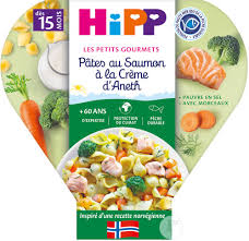 Plat Pâtes Au Saumon À La Crème D'aneth Les Petits Gourmets