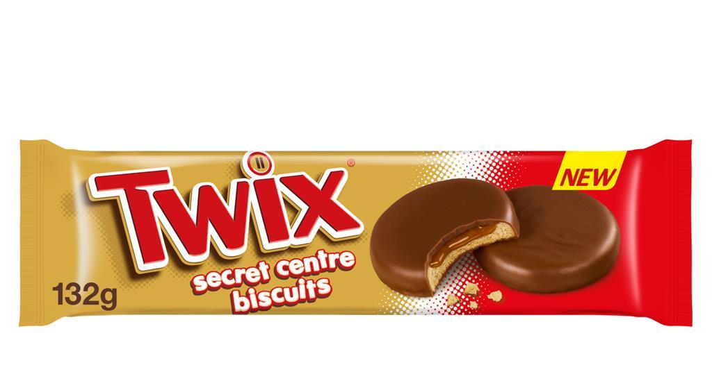 Biscuits Twix Secret Centre