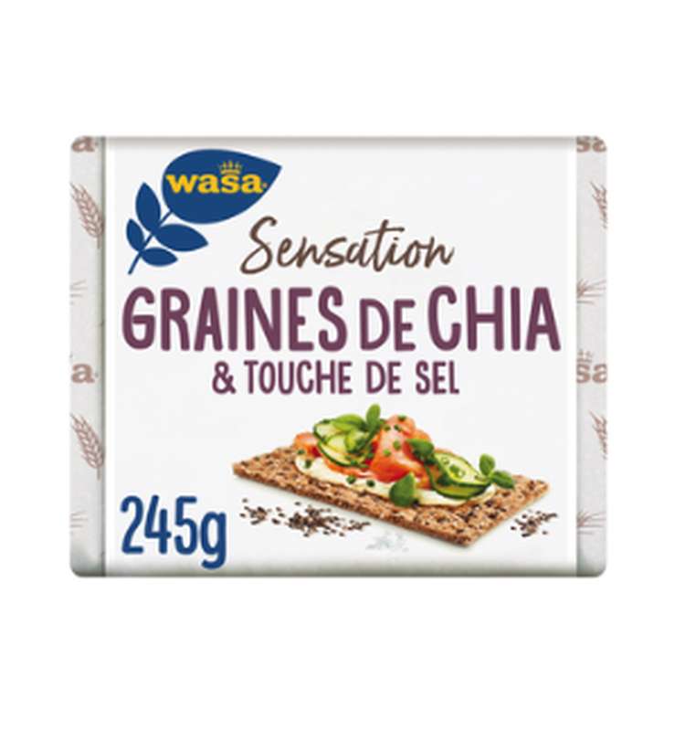 Tartines Croustillantes Graines De Chia Et Touche De Sel