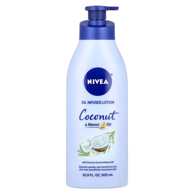 Oil Infused Lotion, Coconut & Monoi Oil