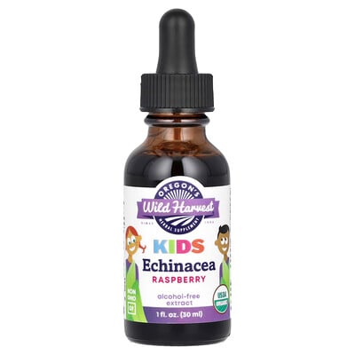 Kids, Echinacea Extract, Alcohol-free, Raspberry
