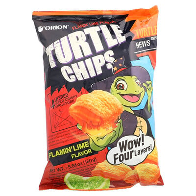 Turtle Chips, Flamin' Lime