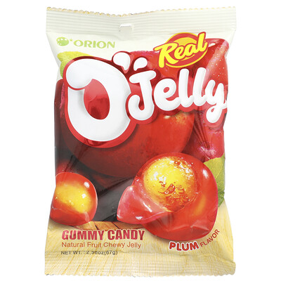Real O'jelly, Gummy Candy, Plum