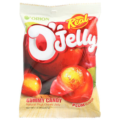 Real O'jelly, Gummy Candy, Plum