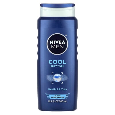 Men, Cool Body Wash, Menthol & Yuzu