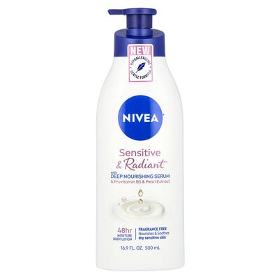 Sensitive & Radiant Body Lotion, Fragrance Free