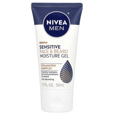 Men, Sensitive Face & Beard Moisture Gel