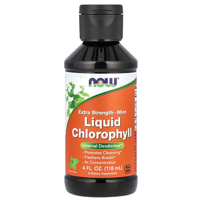Liquid Chlorophyll, Extra Strength, Mint