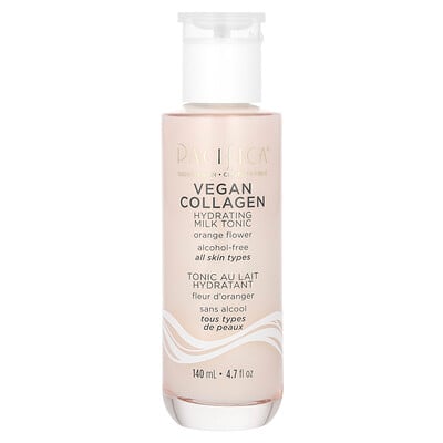 Vegan Collagen, Hydrating Milk Tonic, Orange Flower, Alcohol Free