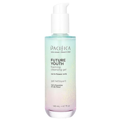 Future Youth, Foaming Cleansing Gel, Oat & Flower Milk