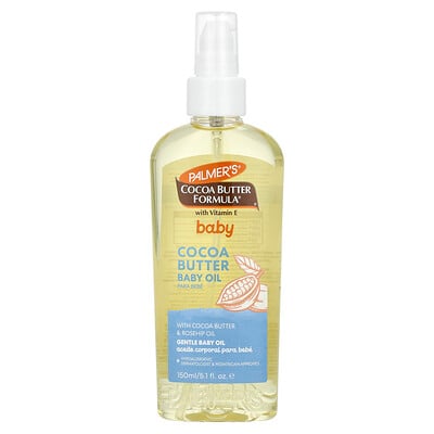 Baby, Cocoa Butter Formula® With Vitamin E, Cocoa Butter Baby Oil