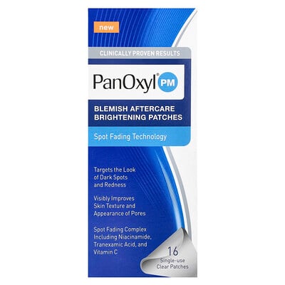 Pm, Blemish Aftercare Brightening Patches, 16 Single-use Clear Patches
