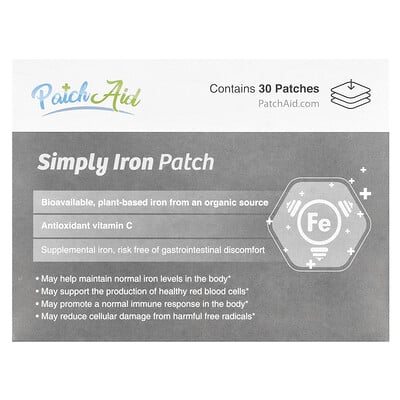 Simply Iron Patch , 30 Patches