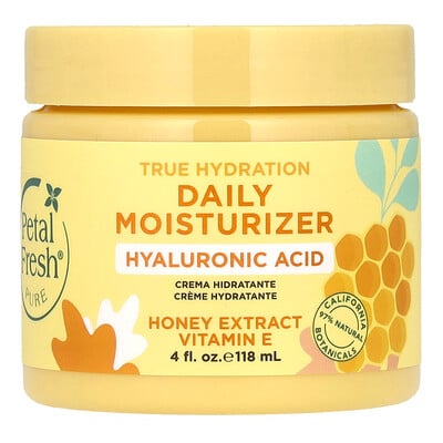 Pure, True Hydration Daily Moisturizer, Honey Extract, Vitamin E