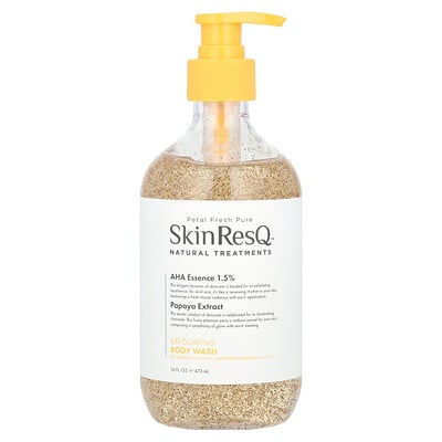 Skin Resq Natural Treatments, Exfoliating Body Wash