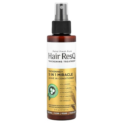 Hair Resq®, Thickening + 5 In 1 Miracle Leave In Conditioner