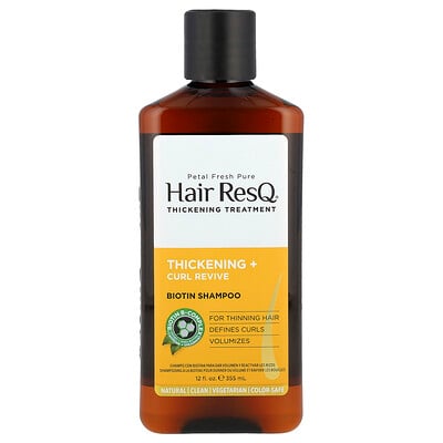Hair Resq®, Thickening Treatment, Biotin Shampoo