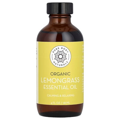 Organic Lemongrass Essential Oil