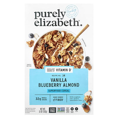 Superfood Cereal, Vanilla Blueberry Almond