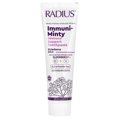 Immuni-minty, Immune Support Toothpaste, Elderberry Mint