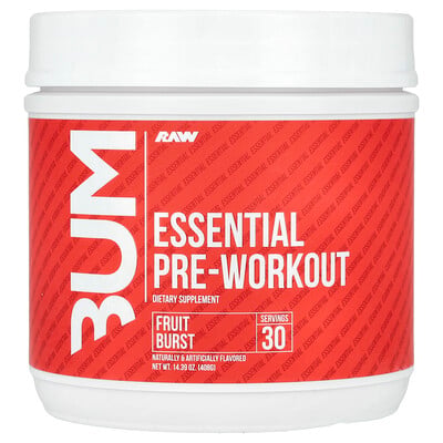 Bum, Essential Pre-workout, Fruit Burst
