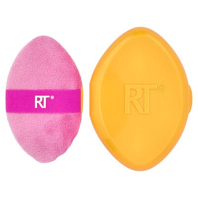 Miracle 2-in-1 Powder Puff + Travel Case , 2 Piece Set