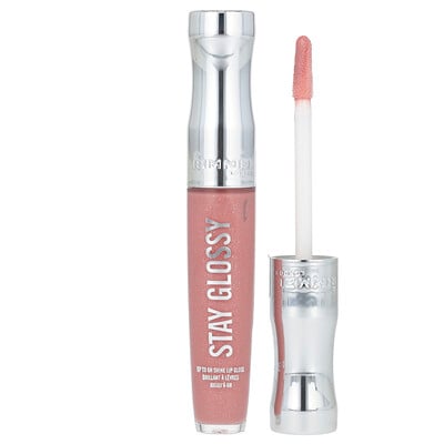 Stay Glossy Lip Gloss, 130 Blushing Belgraves