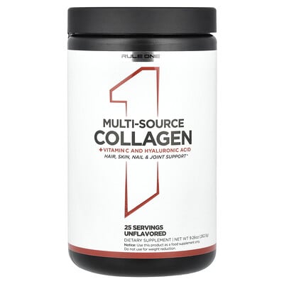 Multi-source Collagen + Vitamin C & Hyaluronic Acid, Unflavored