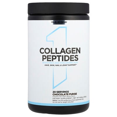 Collagen Peptides + Vitamin C And Hyaluronic Acid, Chocolate Fudge