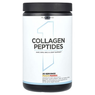 Collagen Peptides + Vitamin C And Hyaluronic Acid, Peach Mango