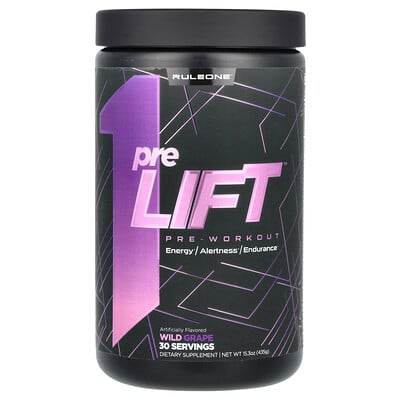 Prelift, Pre-workout, Wild Grape