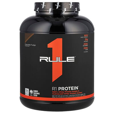 R1 Protein Powder Drink Mix, Chocolate Fudge, 5.01 Lb