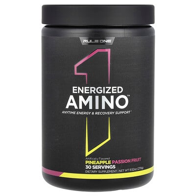 Energized Amino, Pineapple Passion Fruit