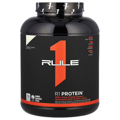 R1 Protein Powder Drink Mix, Vanilla Creme, 5.03 Lb