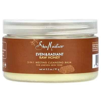 Even & Radiant Raw Honey, 3-in-1 Melting Cleansing Balm