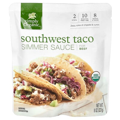 Southwest Taco Simmer Sauce For Beef