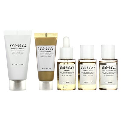 Madagascar Centella Travel Kit, 5 Piece Set