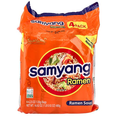 Ramen Soup, 4 Packs, Each