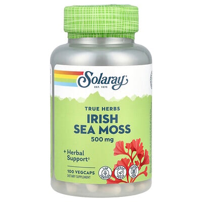 True Herbs, Irish Sea Moss, 100 Vegcaps