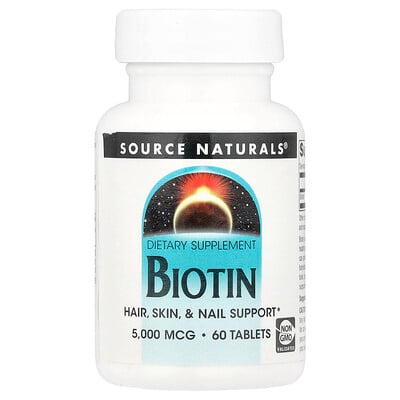 Biotin, 5,000 Mcg