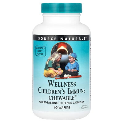 Wellness Children's Immune Chewable™, Berry, 60 Wafers