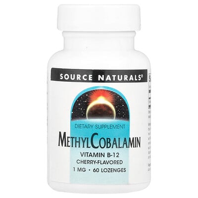 Methylcobalamin, Cherry, 60 Lozenges