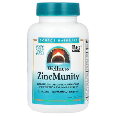 Wellness Zincmunity™, 60 Vegetarian Capsules
