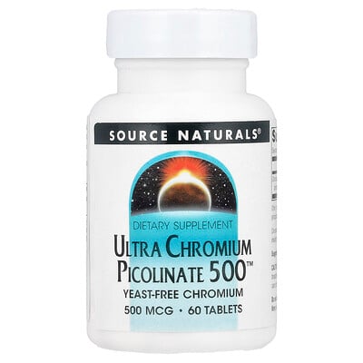 Ultra Chromium Picolinate 500™, 500 Mcg
