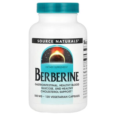 Berberine , 120 Vegetarian Capsules