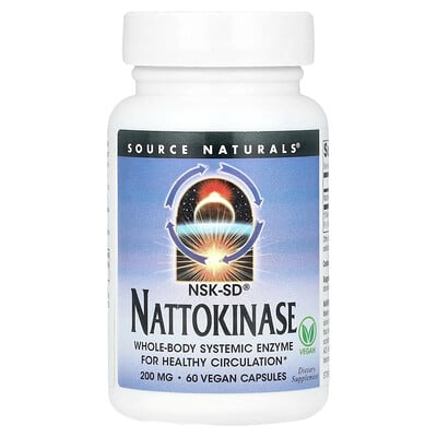 Nsk-sd®, Nattokinase , 60 Vegan Capsules