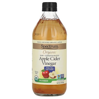 Organic Apple Cider Vinegar, Filtered