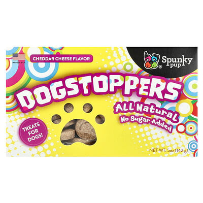 Dogstoppers, Treats For Dogs, Cheddar Cheese