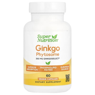 Ginkgo Phytosome, 60 Veggie Capsules