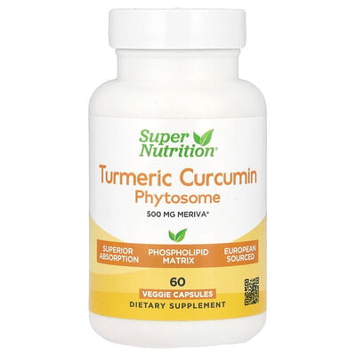 Turmeric Curcumin Phytosome Meriva®, 60 Veggie Capsules